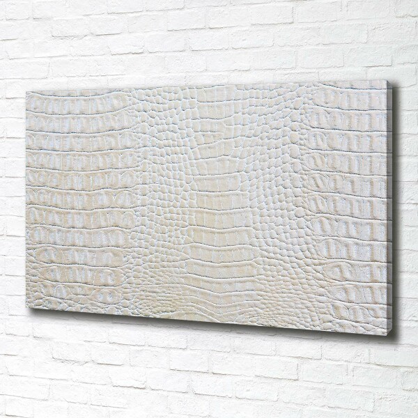 Tableau photo sur toile Peau de crocodile