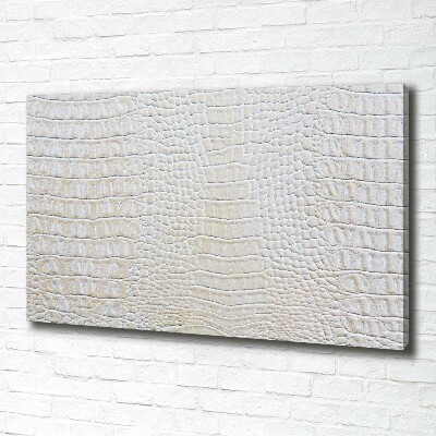 Tableau photo sur toile Peau de crocodile