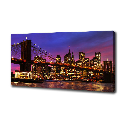 Tableau imprimé sur toile Manhattan Ouest