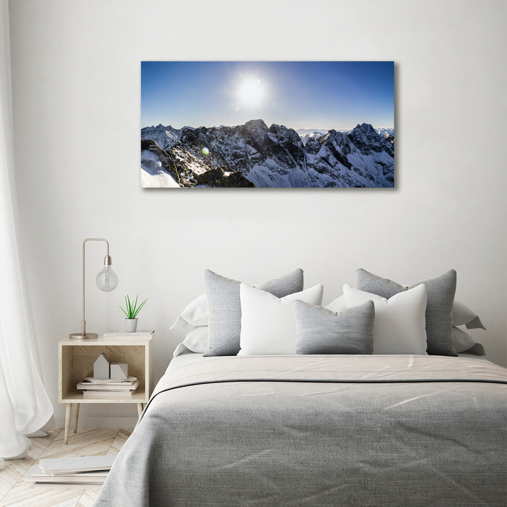 Tableau mural sur toile Hiver dans les Tatras