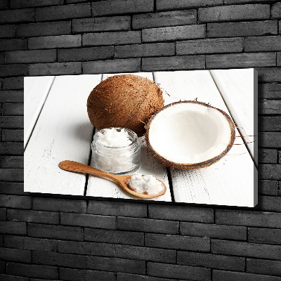 Tableau imprimé sur toile Huile de coco