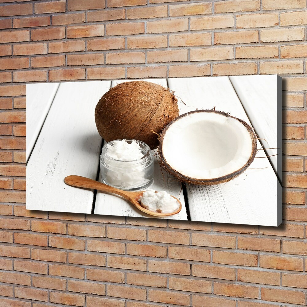 Tableau imprimé sur toile Huile de coco