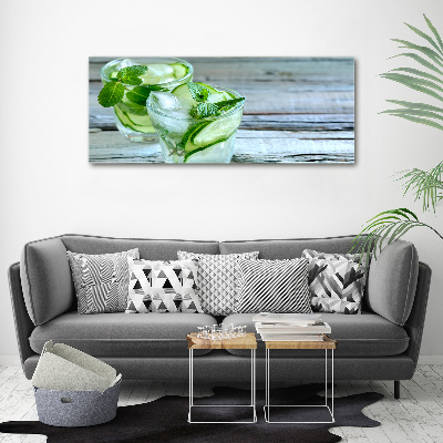 Tableau mural sur toile Eau de concombre