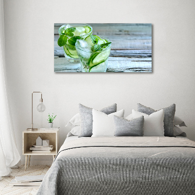 Tableau mural sur toile Eau de concombre