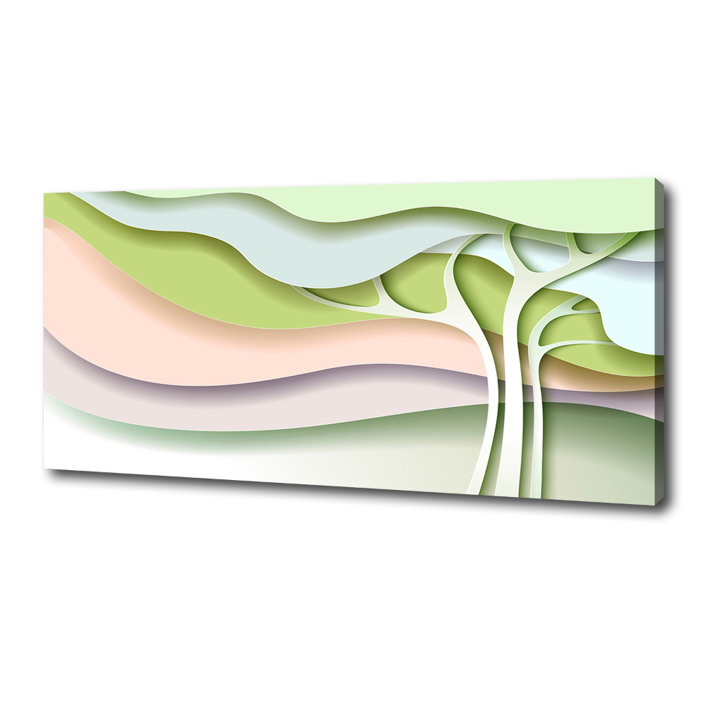 Tableau mural sur toile Abstraction d'arbre