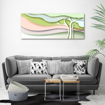 Tableau mural sur toile Abstraction d'arbre