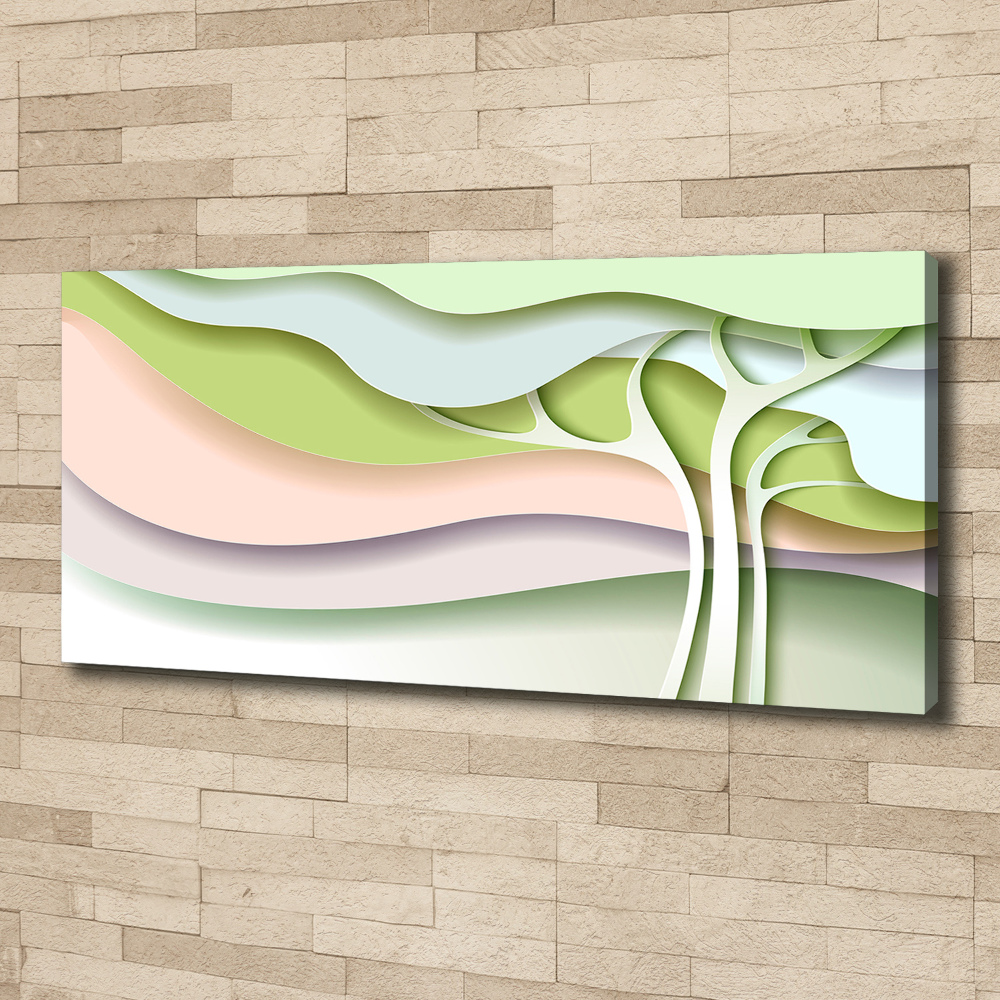 Tableau mural sur toile Abstraction d'arbre