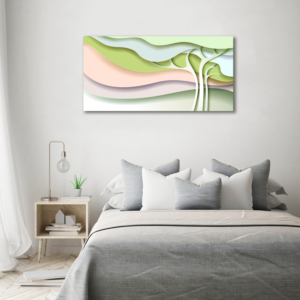 Tableau mural sur toile Abstraction d'arbre