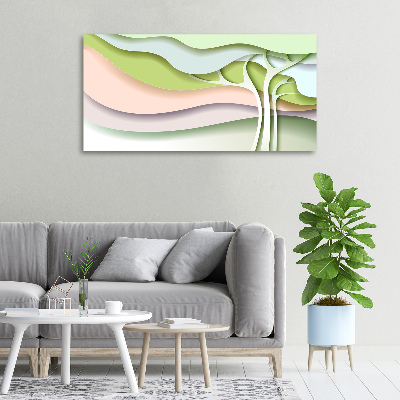 Tableau mural sur toile Abstraction d'arbre