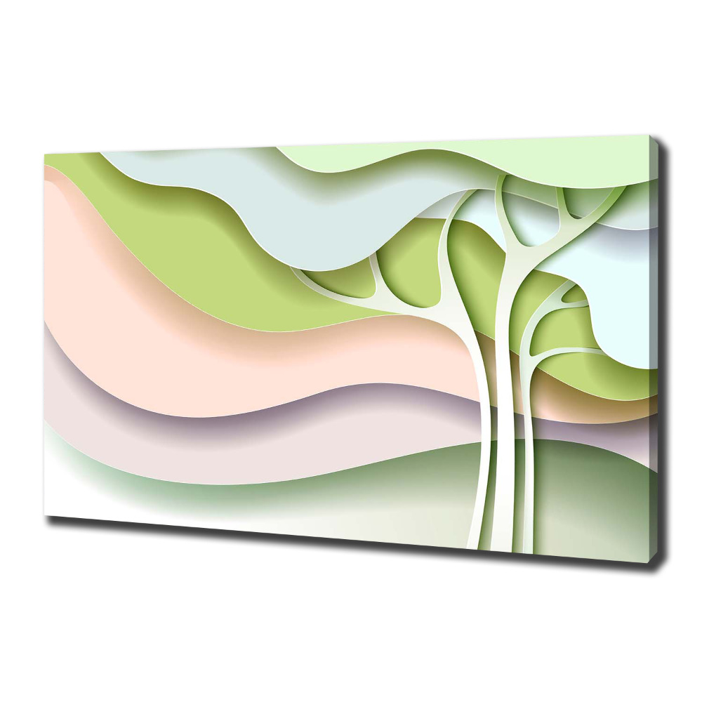 Tableau mural sur toile Abstraction d'arbre