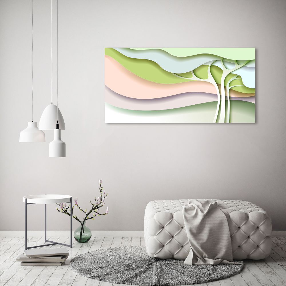 Tableau mural sur toile Abstraction d'arbre