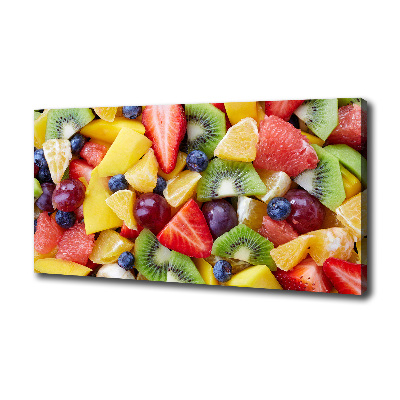 Tableau imprimé sur toile Fruits en tranches