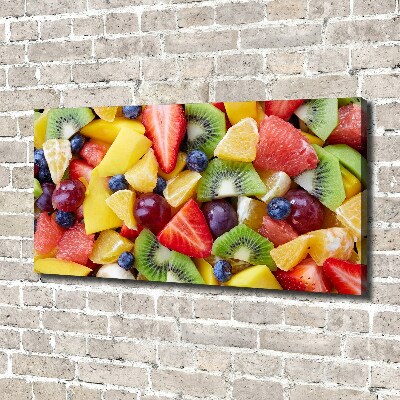 Tableau imprimé sur toile Fruits en tranches