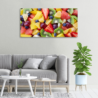 Tableau imprimé sur toile Fruits en tranches