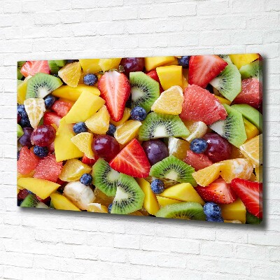 Tableau imprimé sur toile Fruits en tranches