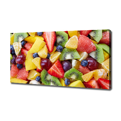 Tableau imprimé sur toile Fruits en tranches