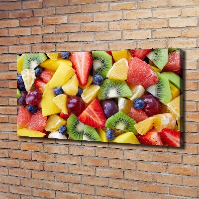 Tableau imprimé sur toile Fruits en tranches