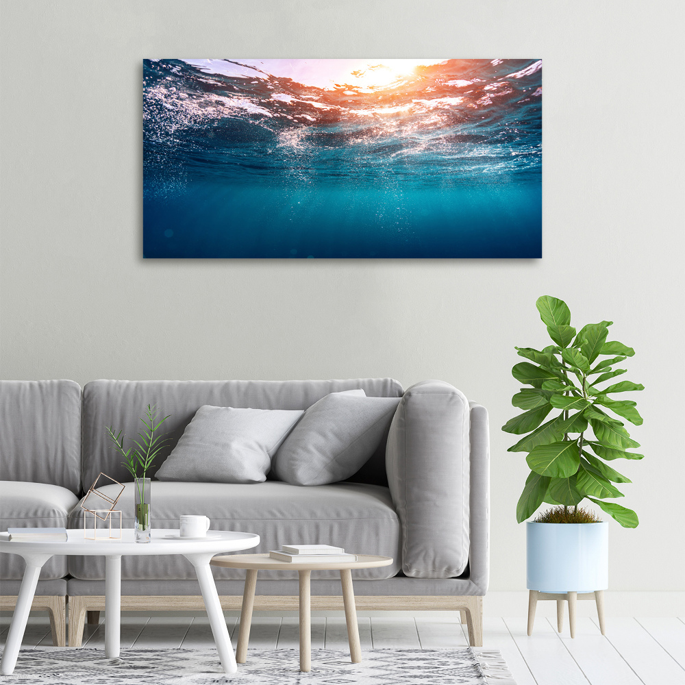 Tableau mural sur toile Monde sous-marin