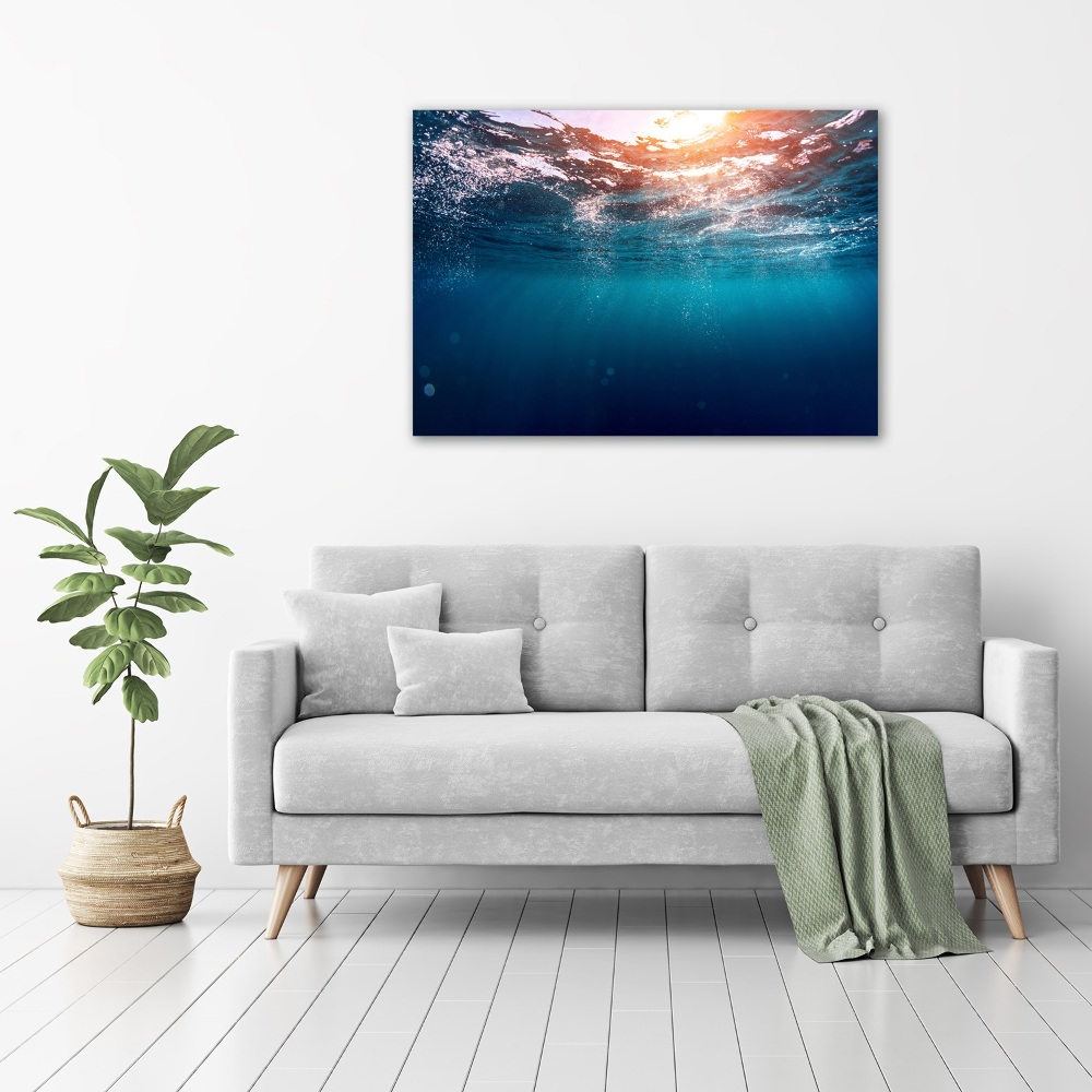 Tableau mural sur toile Monde sous-marin