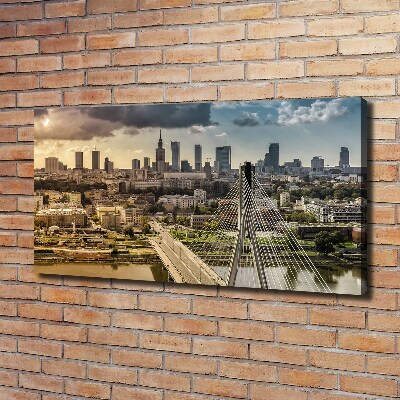 Tableau mural sur toile Varsovie Pologne