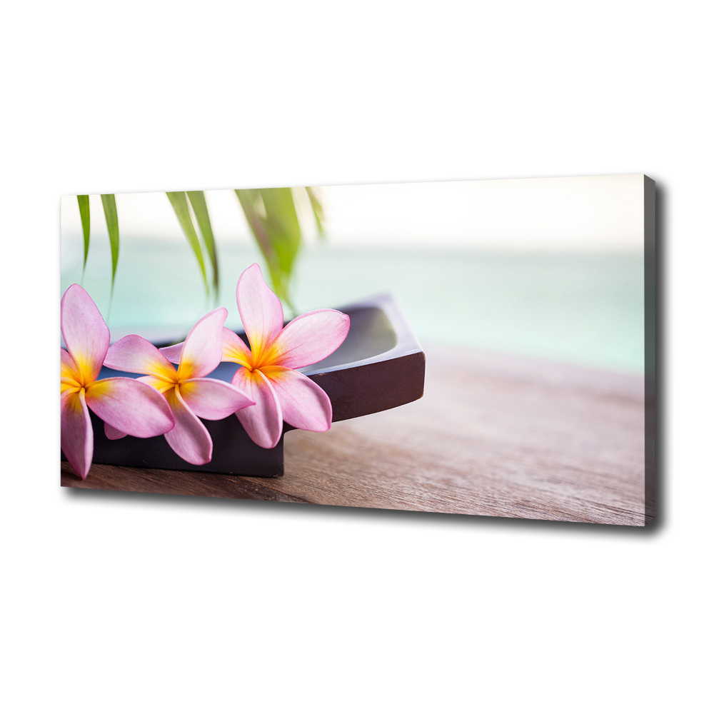 Tableau toile imprimée Plumeria