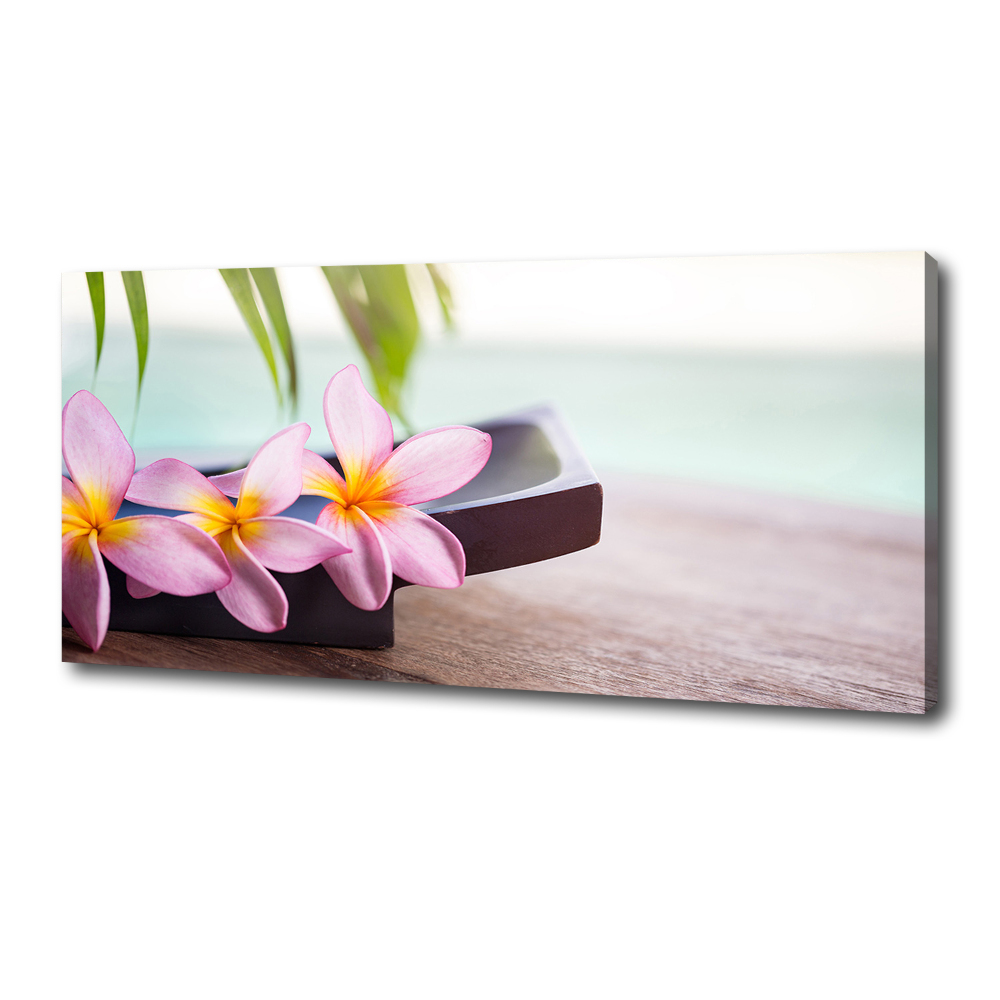 Tableau toile imprimée Plumeria