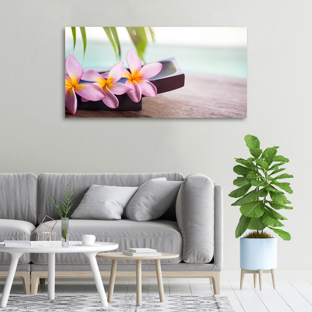 Tableau toile imprimée Plumeria