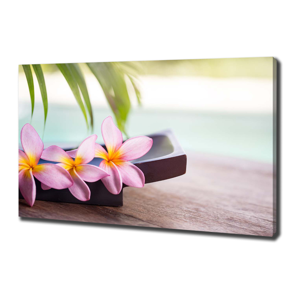 Tableau toile imprimée Plumeria