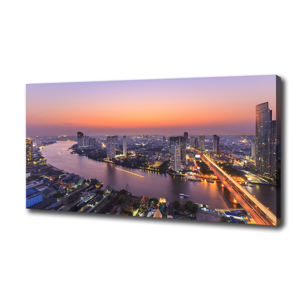 Tableau imprimé sur toile Bangkok ouest