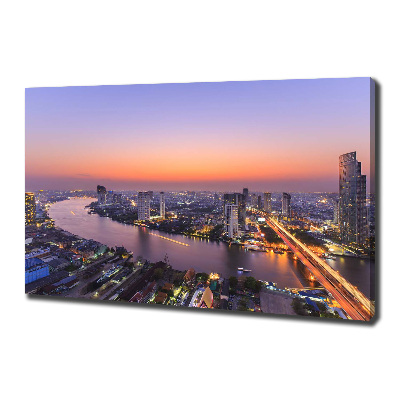 Tableau imprimé sur toile Bangkok ouest