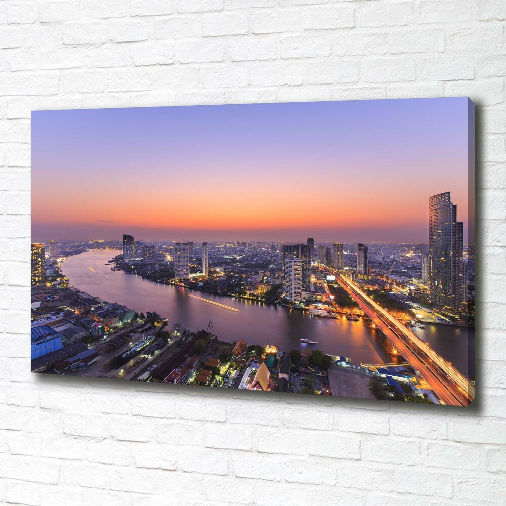 Tableau imprimé sur toile Bangkok ouest