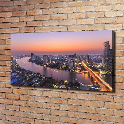 Tableau imprimé sur toile Bangkok ouest