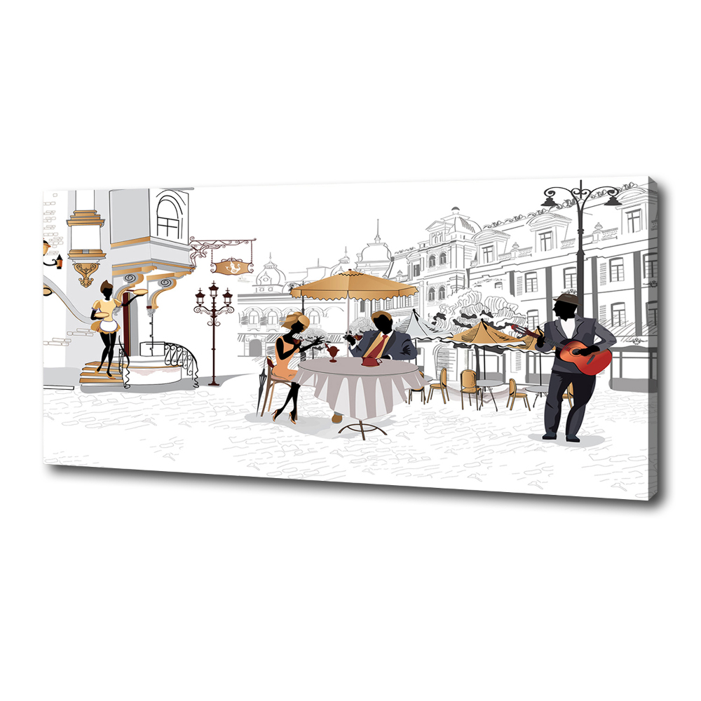 Tableau sur toile Café