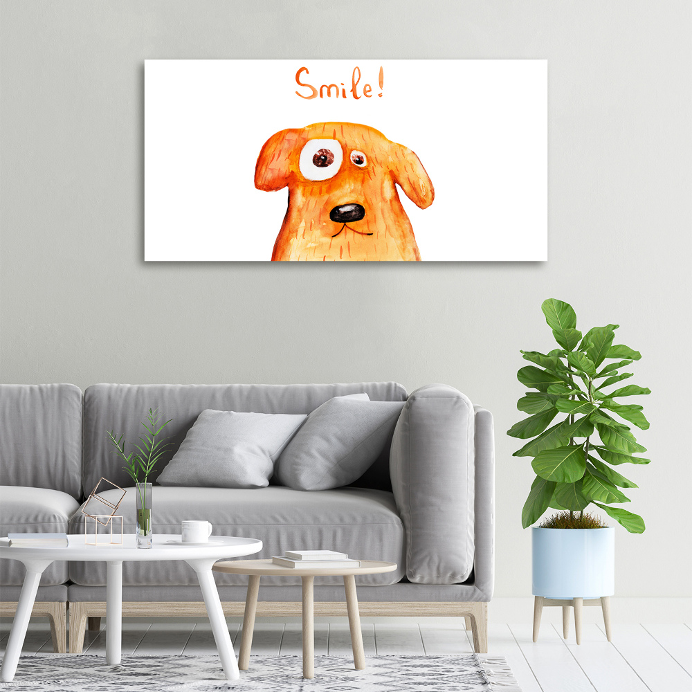 Tableau photo sur toile Chien