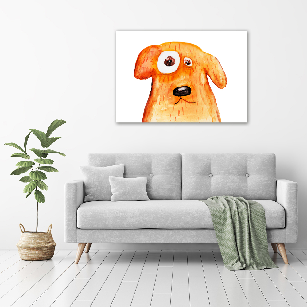 Tableau photo sur toile Chien