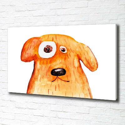 Tableau photo sur toile Chien