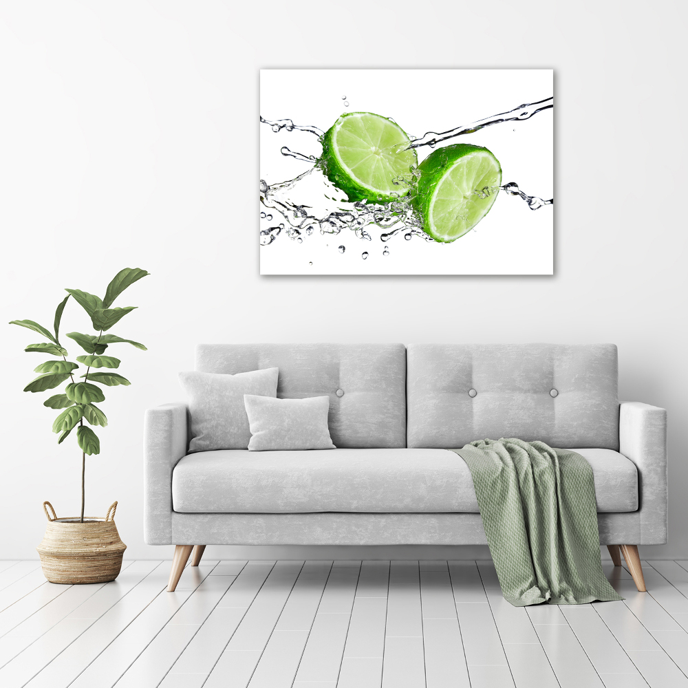 Tableau mural sur toile Chaux et eau