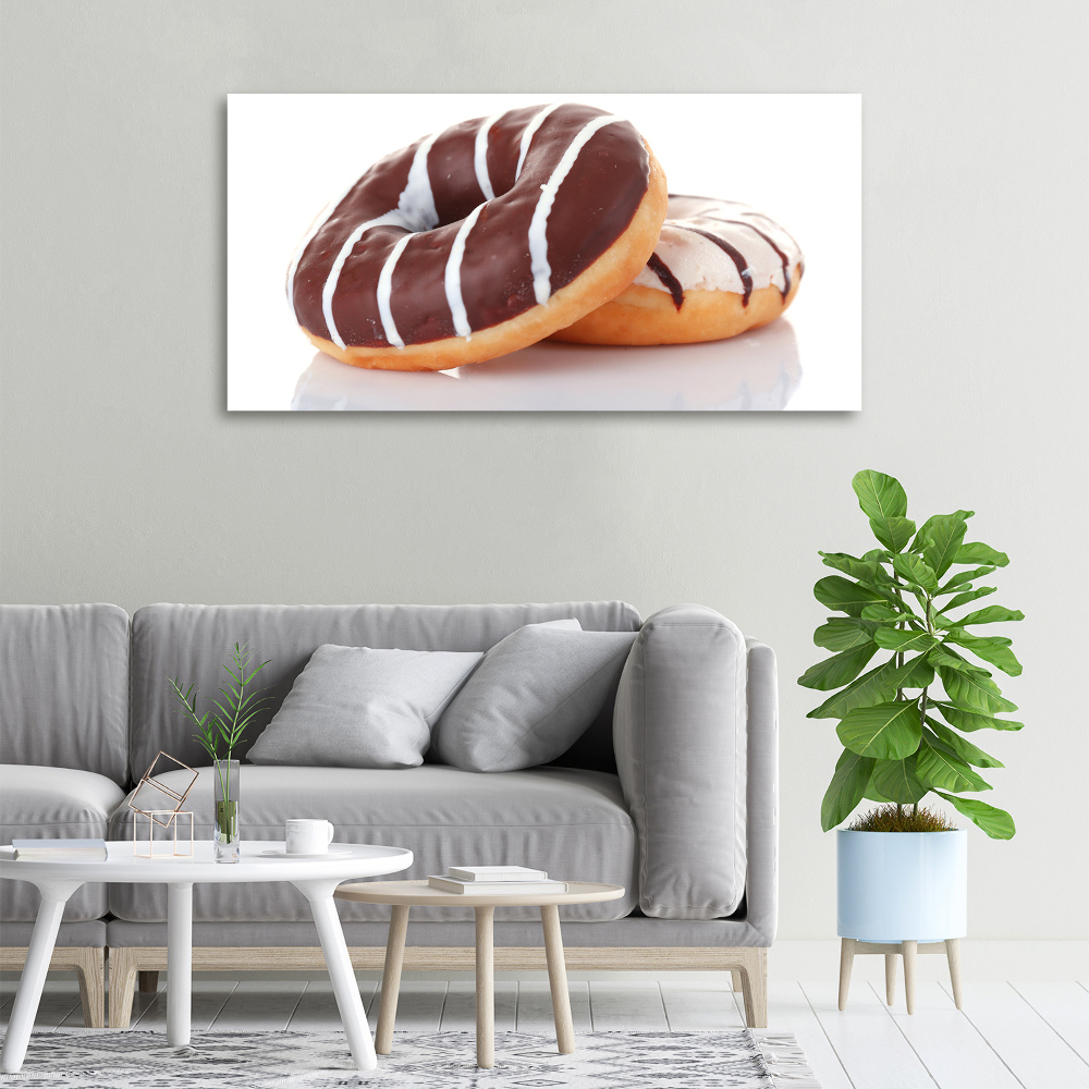 Tableau sur toile Beignets au chocolat