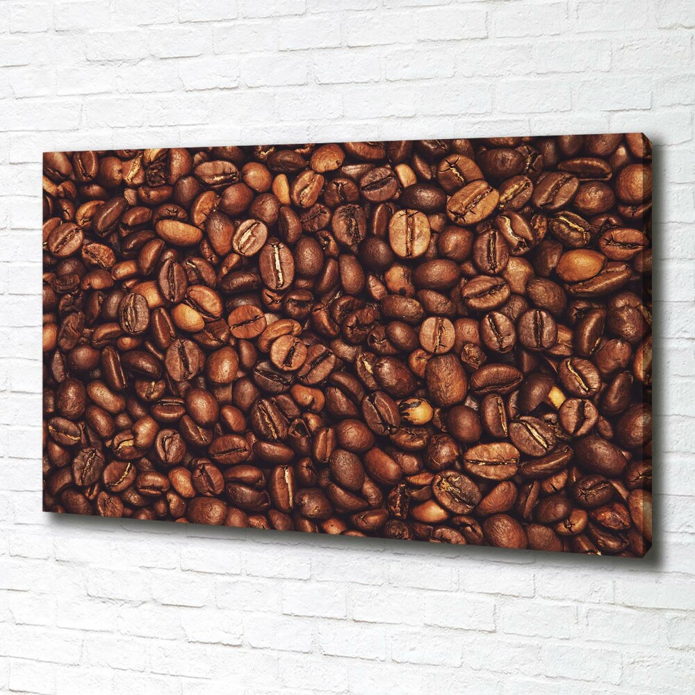 Tableau sur toile Grains de café