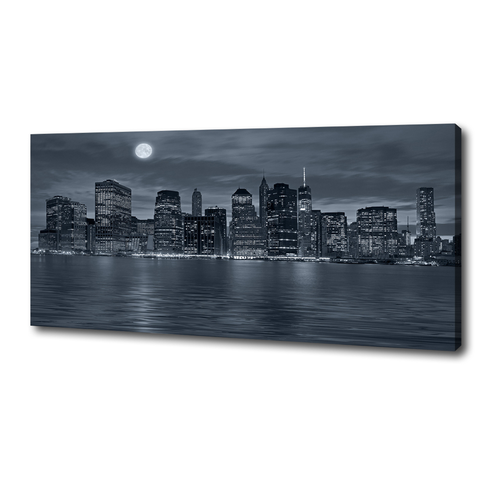 Tableau sur toile New York de nuit