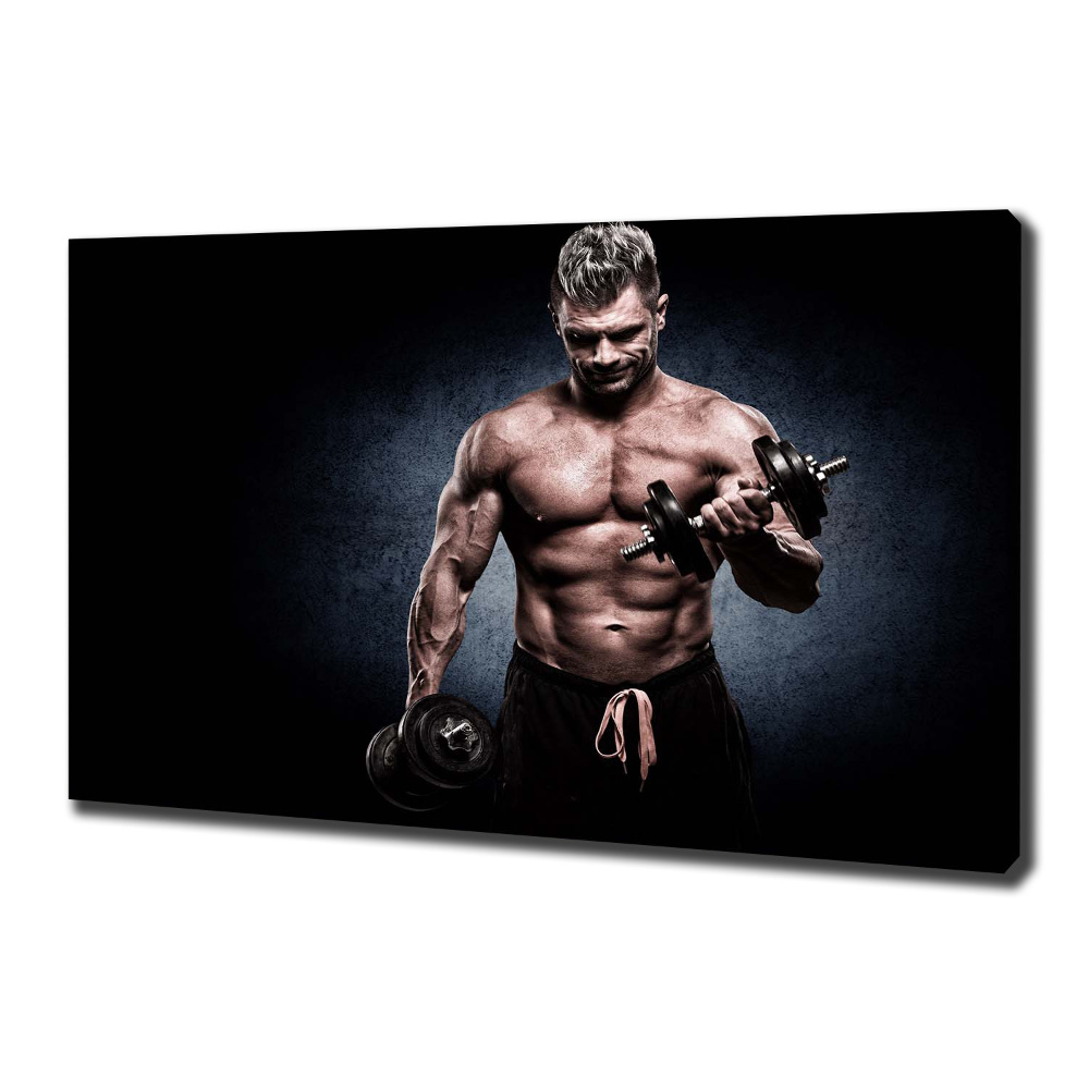 Tableau photo sur toile Construction musculaire