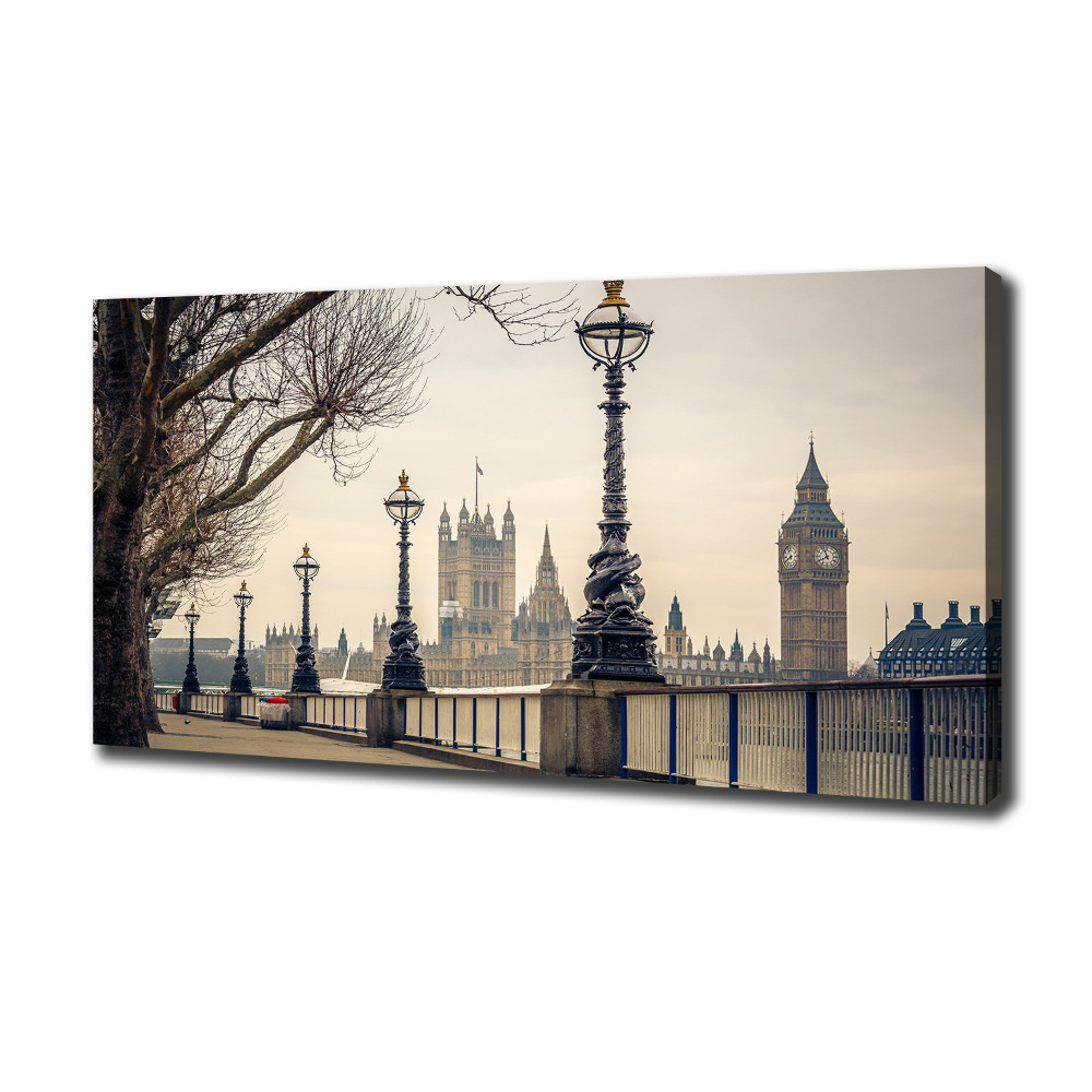 Tableau imprimé sur toile Londres en automne