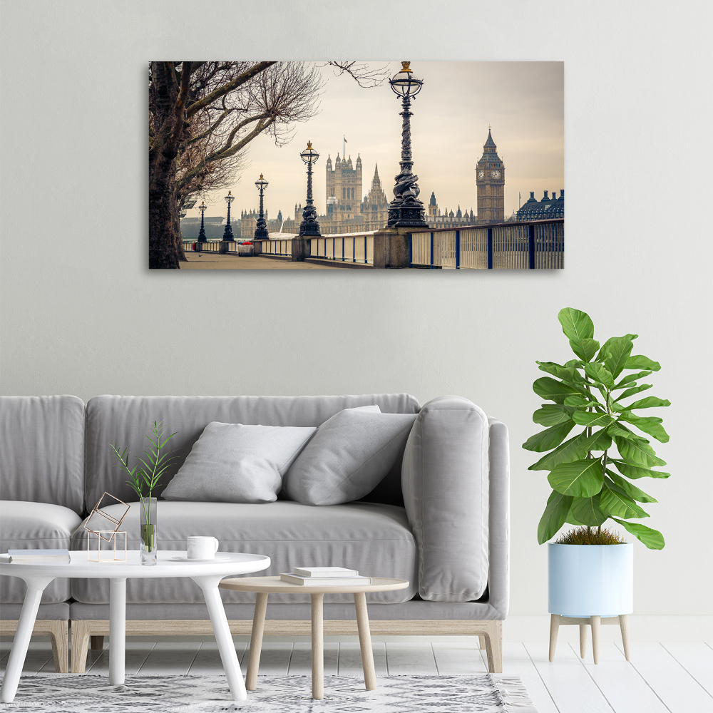 Tableau imprimé sur toile Londres en automne