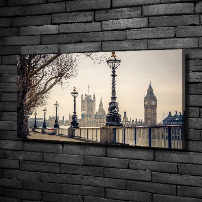 Tableau imprimé sur toile Londres en automne