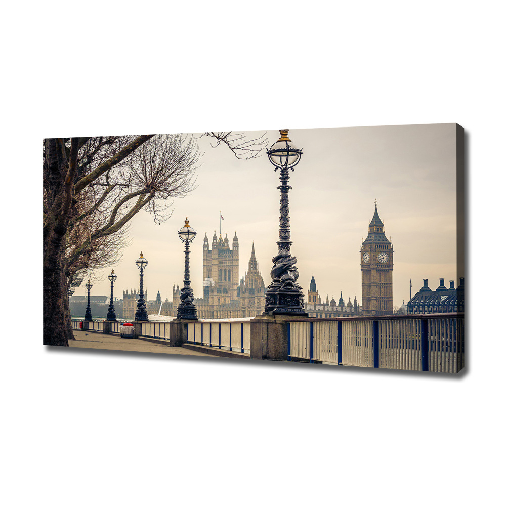 Tableau imprimé sur toile Londres en automne