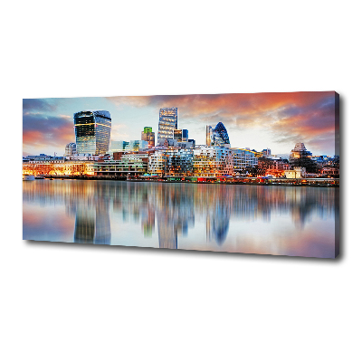 Tableau imprimé sur toile Panorama de Londres