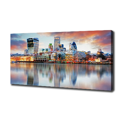 Tableau imprimé sur toile Panorama de Londres