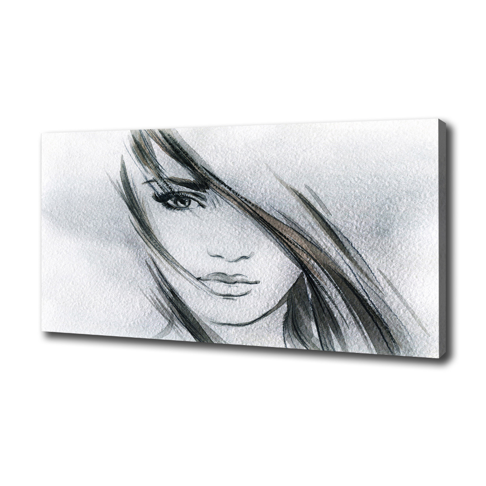 Tableau photo sur toile Portrait de femme