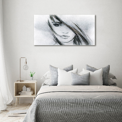 Tableau photo sur toile Portrait de femme