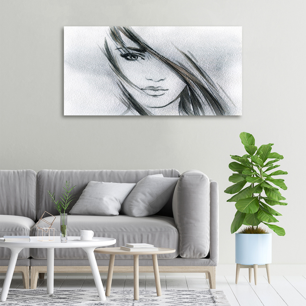 Tableau photo sur toile Portrait de femme